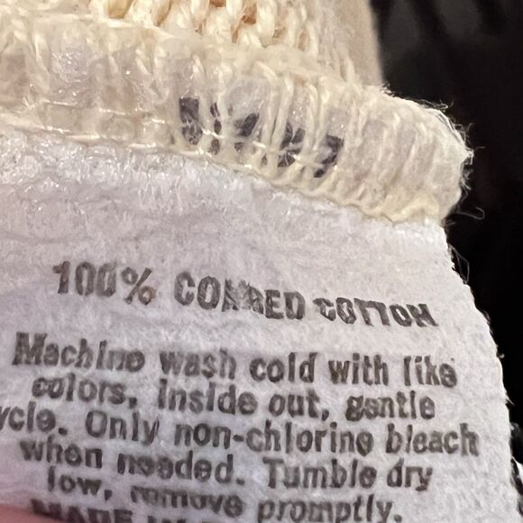 Jantzen VTG Men’s Crew Neck Sweater Size Large Banana Yellow Cabled Pullover - Picture 6 of 6